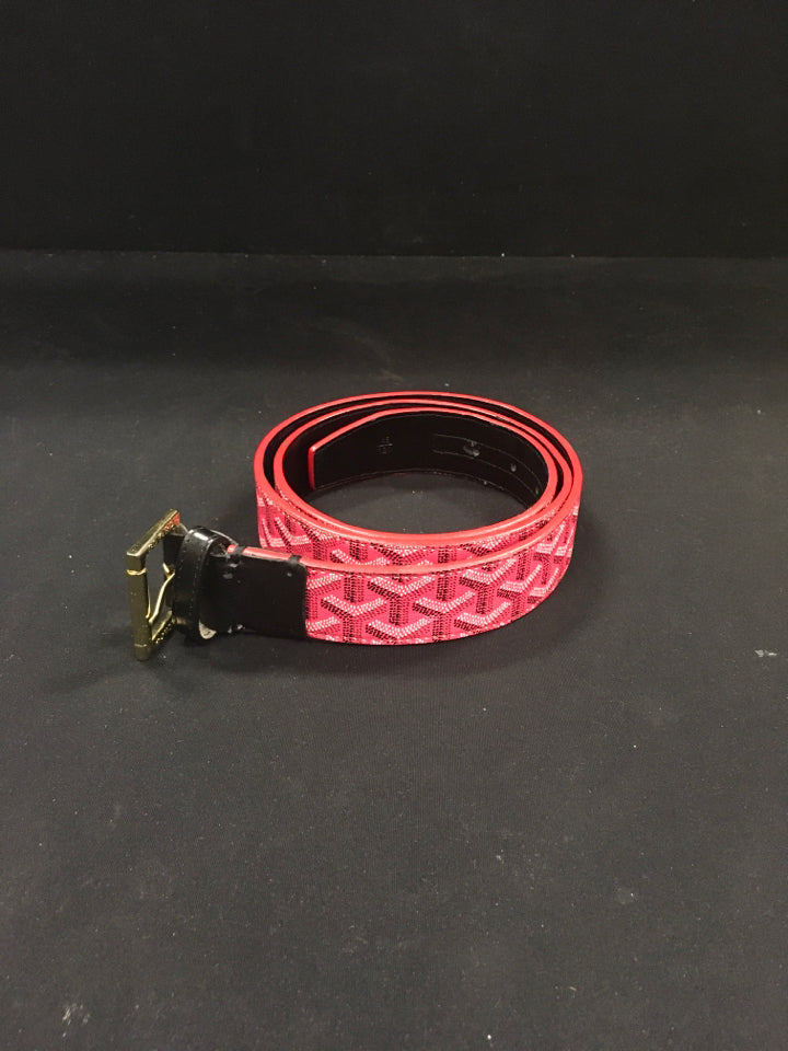 Goyard Women s Hot Pink Belt Womens