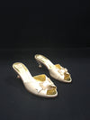 Fendi Women's Ivory Size 8 Mules