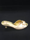 Fendi Women's Ivory Size 8 Mules