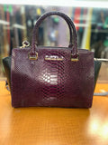 Michael Kors Women's Dark Purple Shoulder Bag-Purse