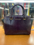 Michael Kors Women's Dark Purple Shoulder Bag-Purse